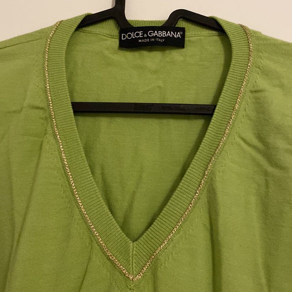 Dolce & Gabbana V Neck Sweater - Picture 1 of 4